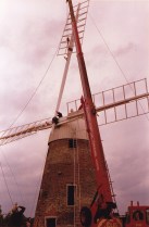 Fitting the sails 1985