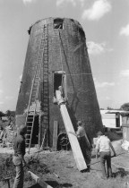 New stone floor beam